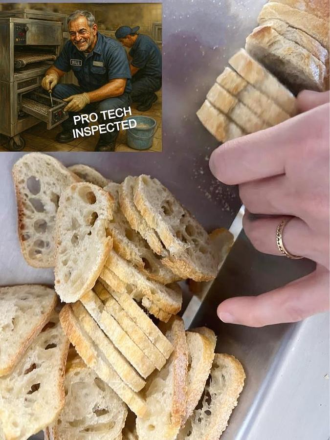 Used Treif Pegasus bread slicer - MADE IN GERMANY