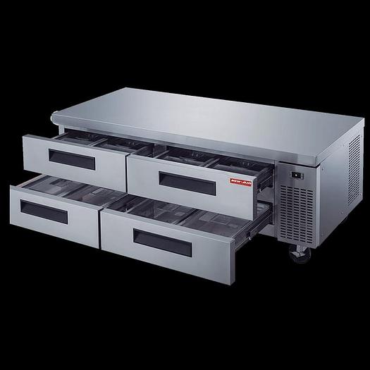 72″ Refrigerated Chef Bases SKU: NCB-072-SS