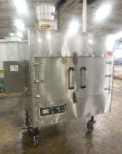 Refurbished SOUTHERN PRIDE 52.5" X 75" GAS LP WOOD BURNING BBQ PIT SMOKER