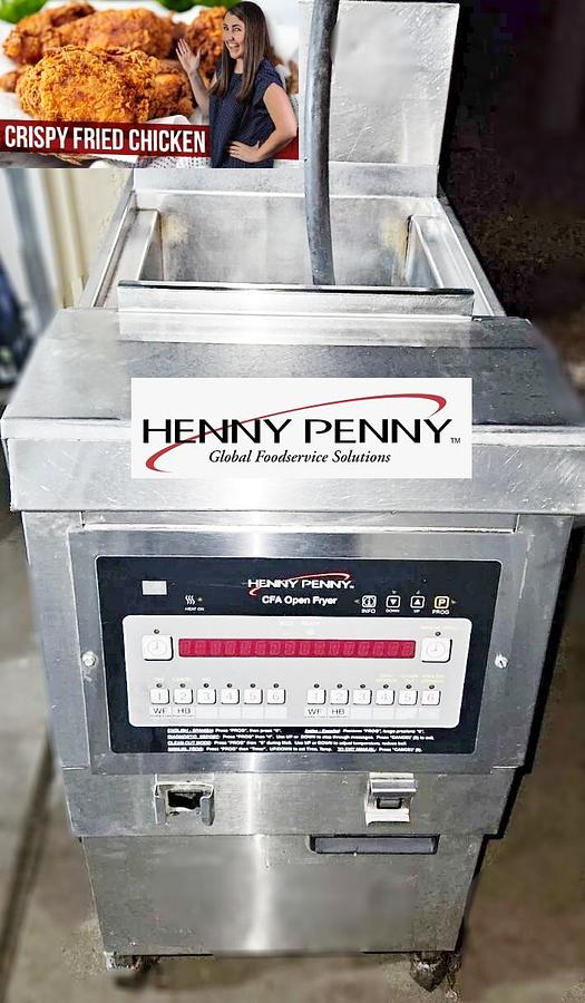 Used HENNY PENNY OFE-321 F -  ELECTRIC OPEN FRYER, 208V/60HZ/3PH