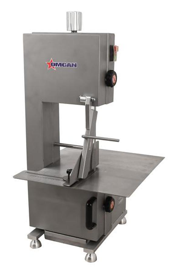 All Stainless Steel Tabletop Band Saw with 65″ Blade Length and 1 HP Motor