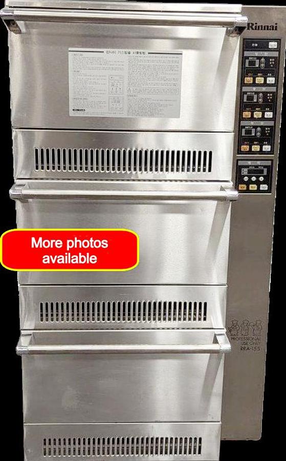 Used RRA-155 Three Deck Gas Rice/Multi Cooker