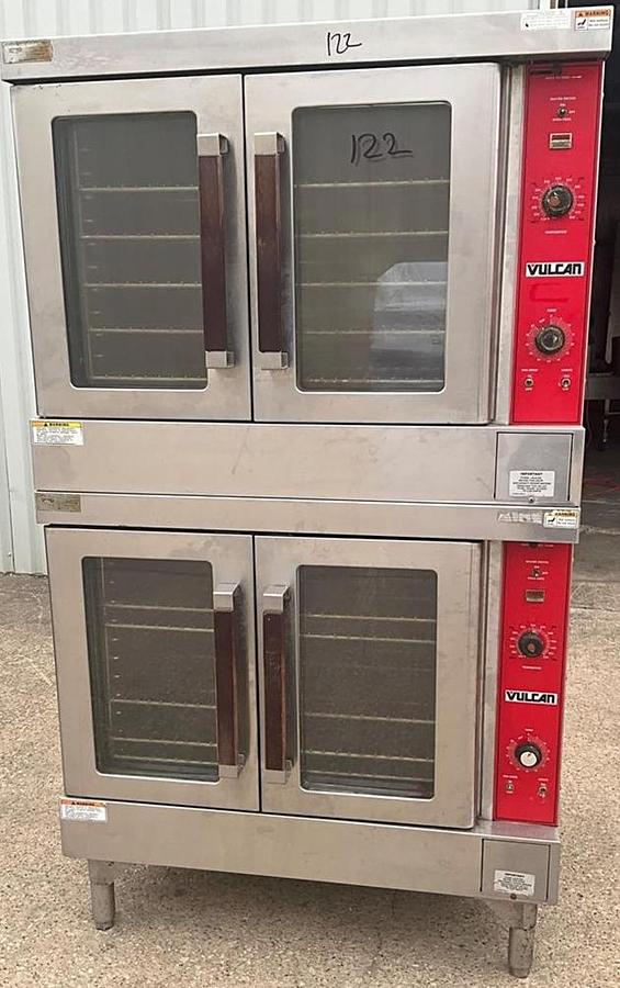 Used Vulcan electric double convection oven - 3 AVAILABLE