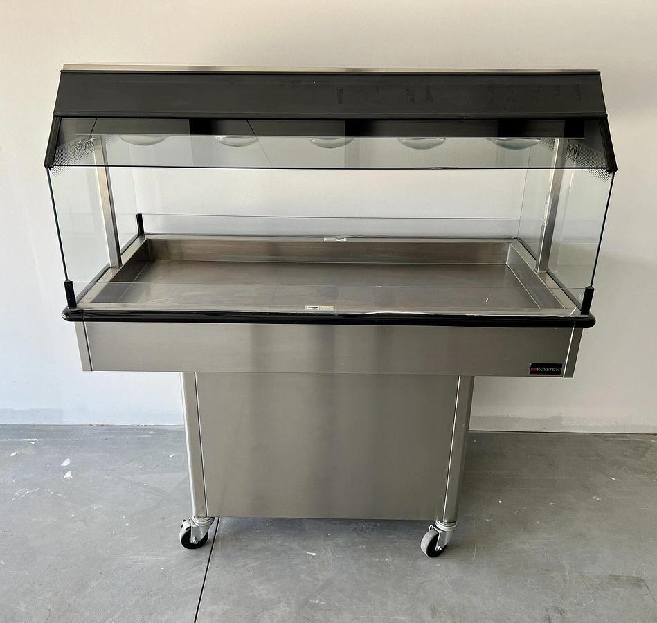 Used Royston 51" Hen House Rotisserie Chicken Hot Warmer Merchandiser KMHH-0051D