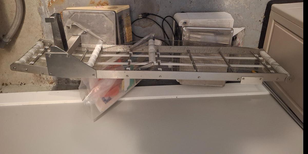 Used Bizerba A404 Auto stacker meat slicer