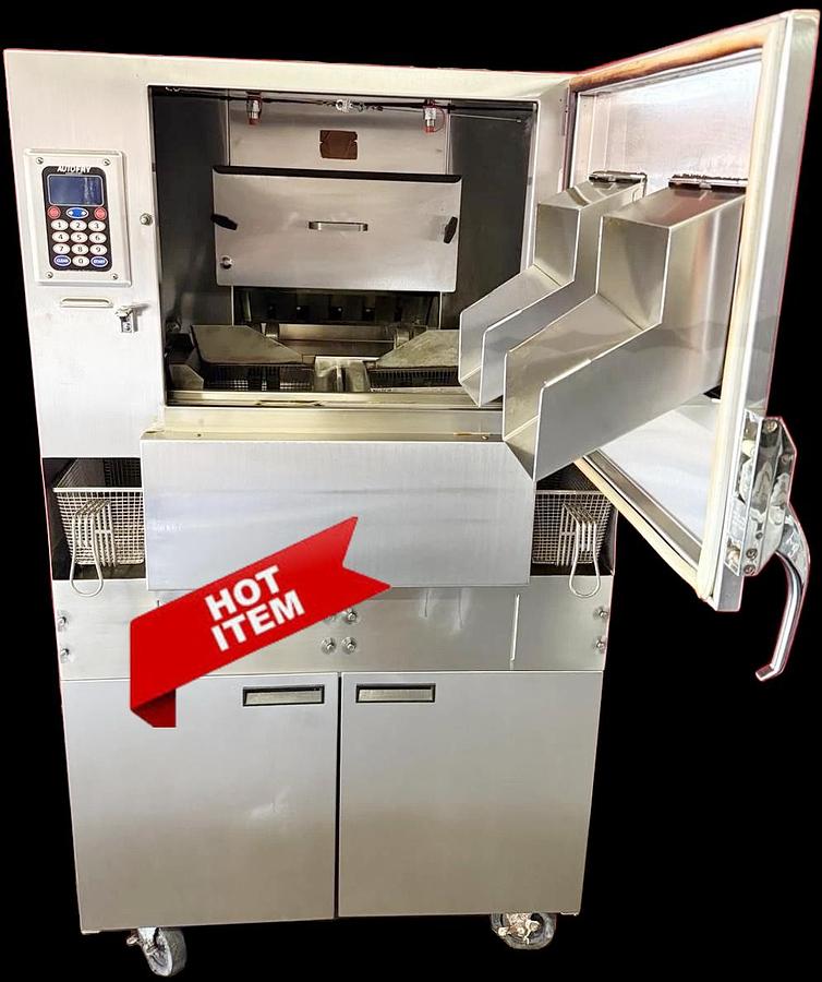 Used Autofry MTI-40E ventless fryer 1 phase