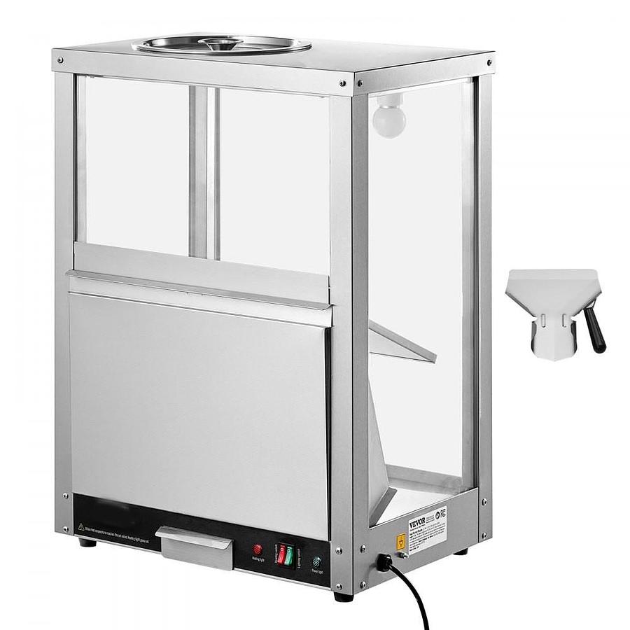 Nacho - peanut - popcorn - potato chips - display warmer