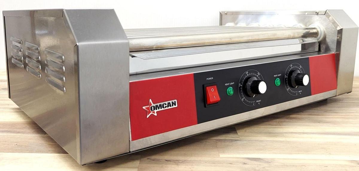 7 Roller Hot Dog Grill, Omcan 44691