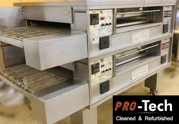 Used Middleby Marshal Gas Conveyor Ovens - double stacked Model PS570