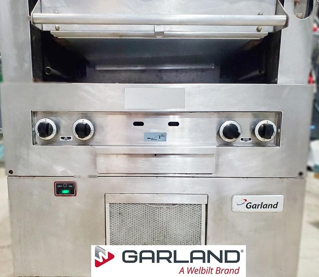 Used Garland M110XM Master Series Natural Gas Infrared Double Deck Stainless Broiler