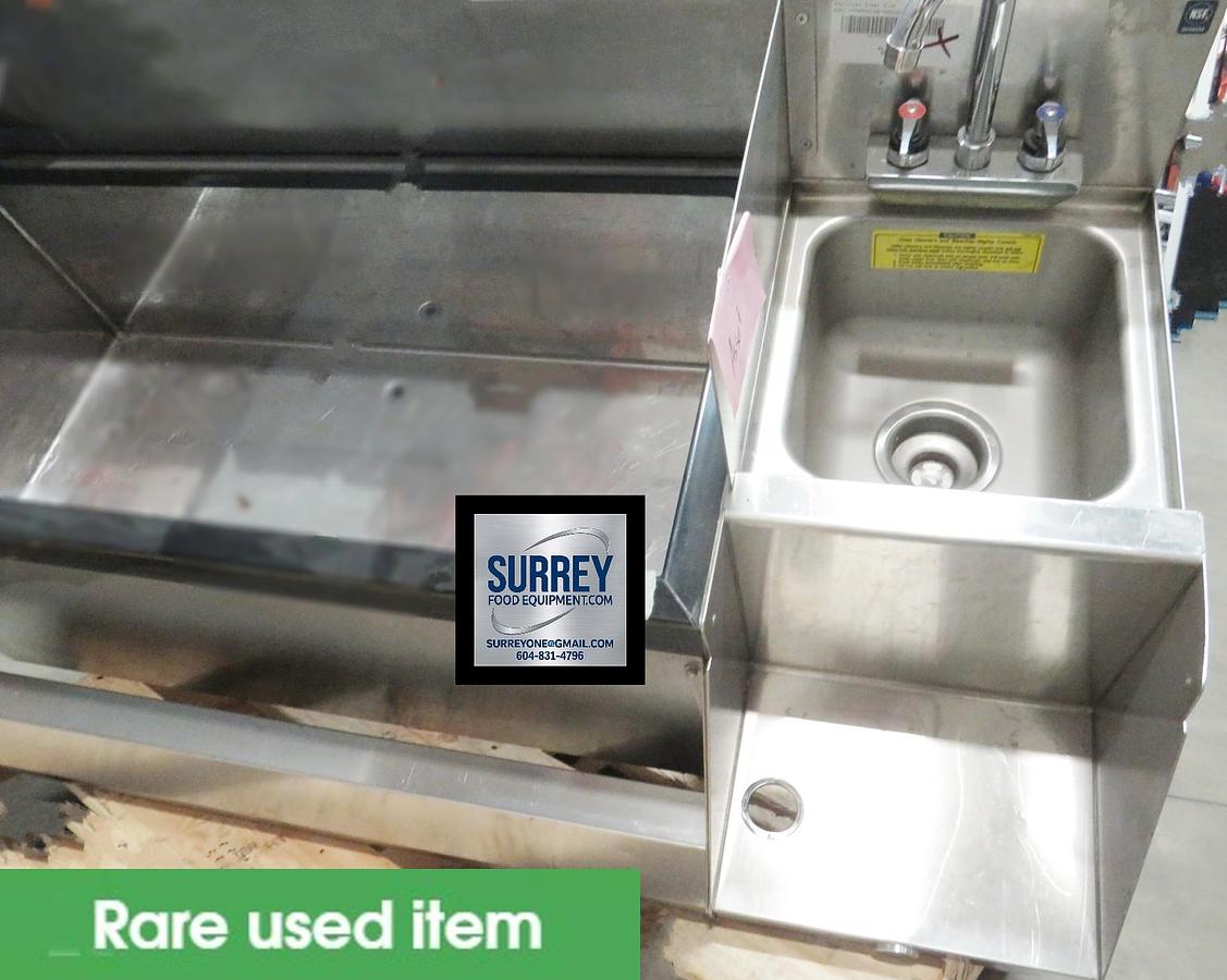 Used Bar sinkwith ice well and speed rail
