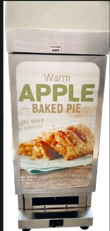 Used Apple pie warmer /merchandiser