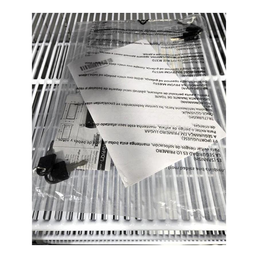 Used Atosa MCF8721ES Upright Freezer - 2 Door - Cosmetic Damage -warranty