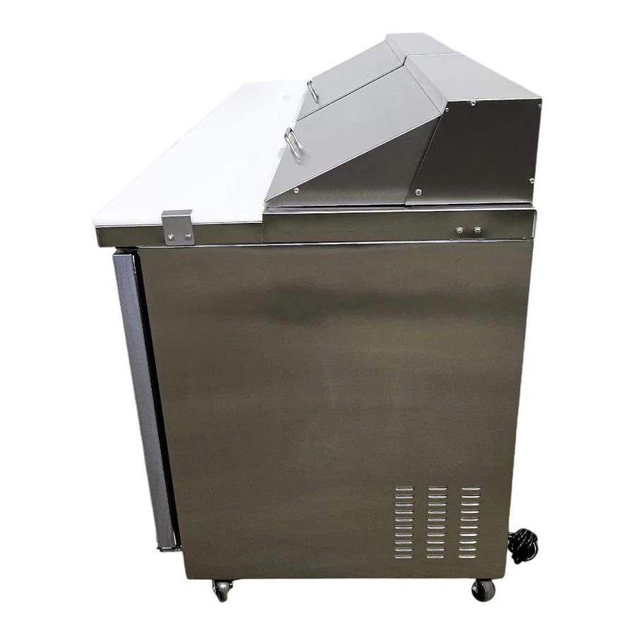 Used Arctic Air AST72RZ Refrigerated Mega Top Prep Table - 3 Door