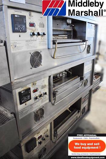 Used Middleby Marshall PS555 Pizza Gas Ovens
