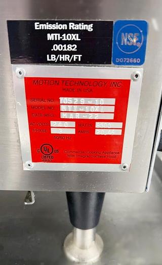 Refurbished Auto-Fry MTI-10XL Automatic Ventless Fryer (2022)