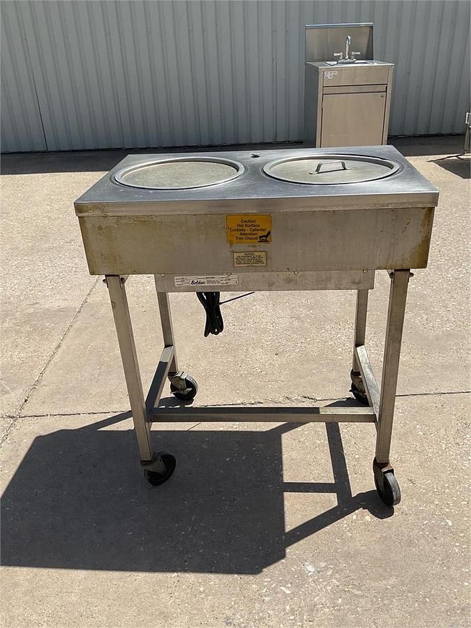 Used Belshaw glazing warmer