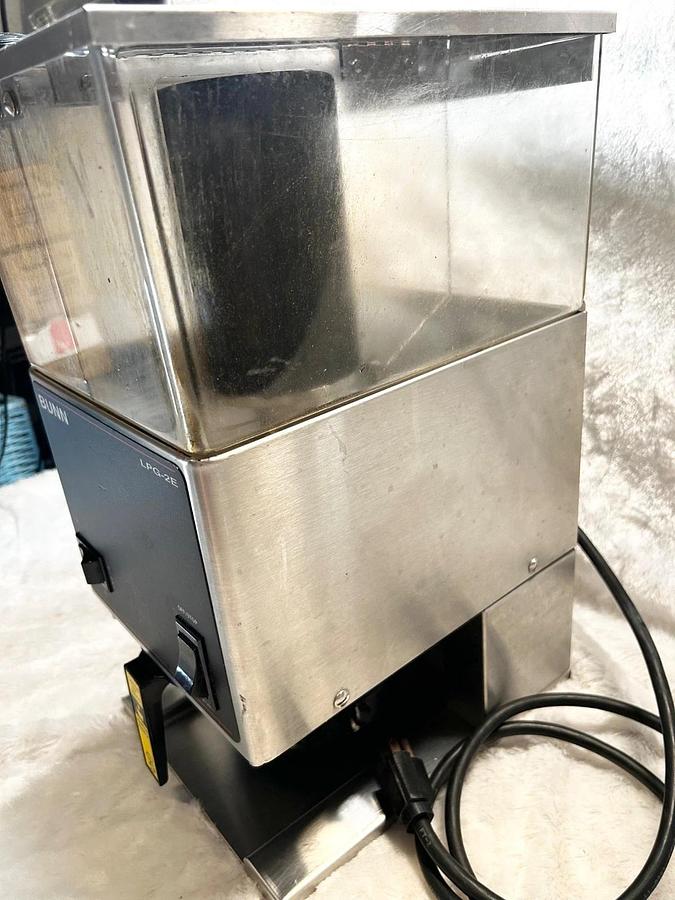 Used BUNN LPG-2E LOW PROFILE GRINDER W/ 2 HOPPERS - 2 available