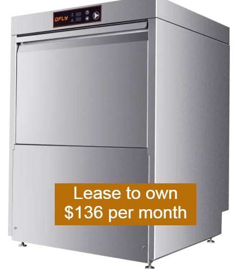 Used Forno 24 in. Stainless Steel Commercial Under-Counter Dishwasher with In-built Detergent and Rinse Aid Pumps