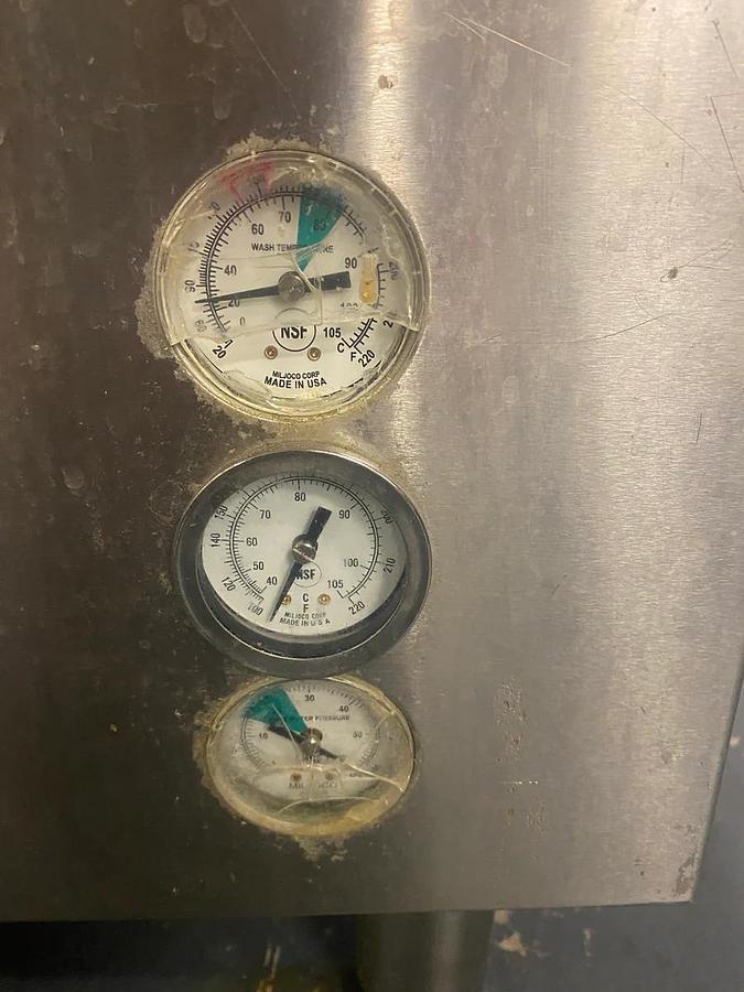 Used Omcan CD-GR-1500 Upright Dishwasher - HI TEMP