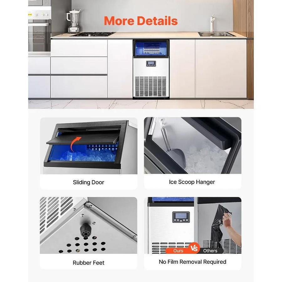 Used 100 LBS ICE CUBE MACHINE 