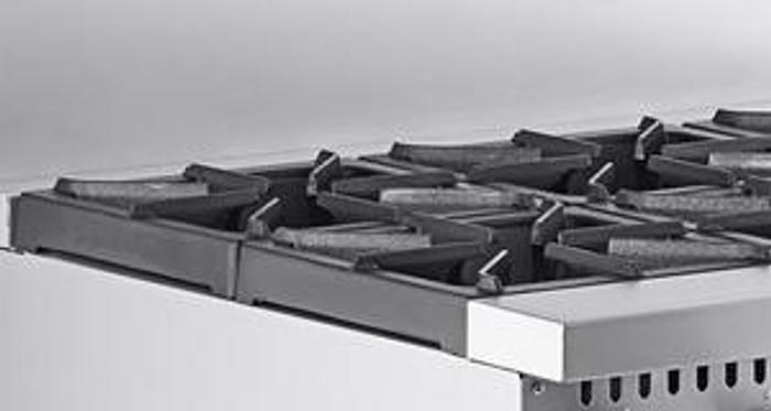 Natural Gas or Propane 6 Burner 36" Range with Standard Oven - 210,000 BTU