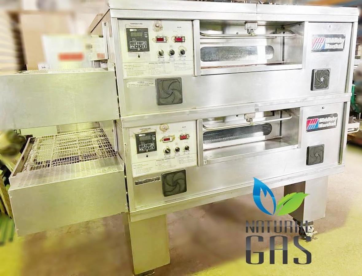Used Middle By Marshal PS555-2G Conveyor Pizza Ovens