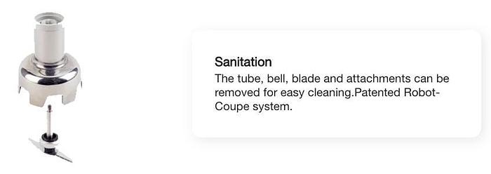 Robot Coupe - Mini Power 8" Variable Speed Immersion Blender - MMP190VV