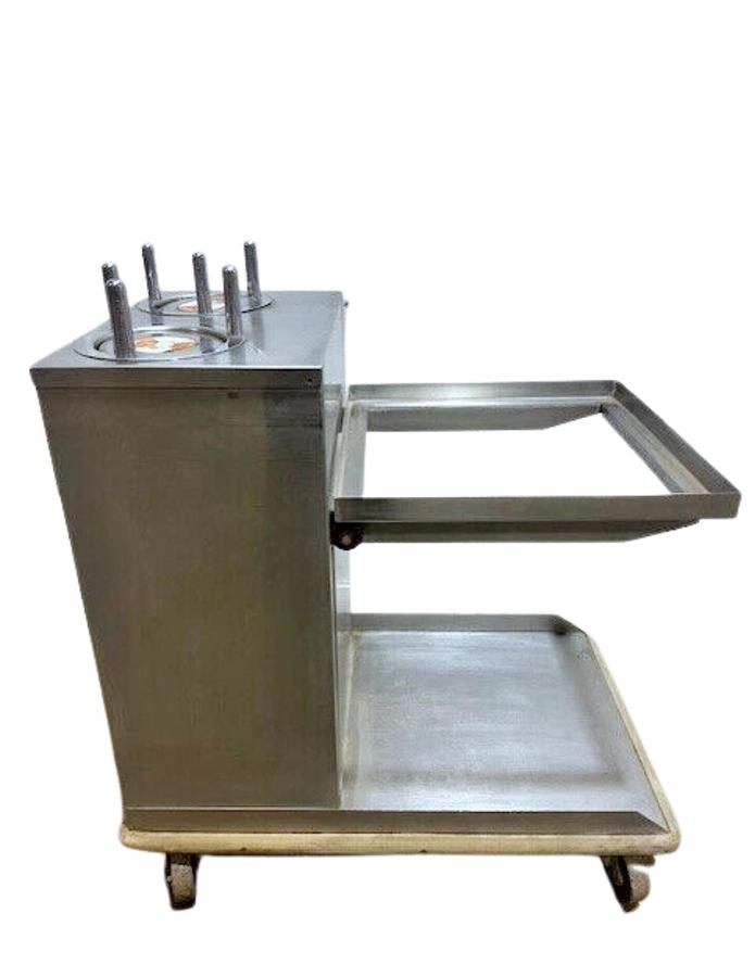 Used AMF Model: CSC-2020-SS-36 Lowerator Self-Leveleing System with Plate holder & Dish Tray