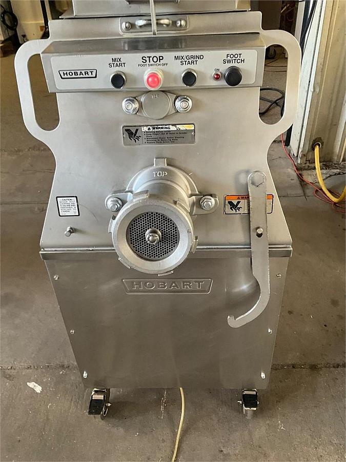 Used Hobart MG2032 200# meat mixer grinder