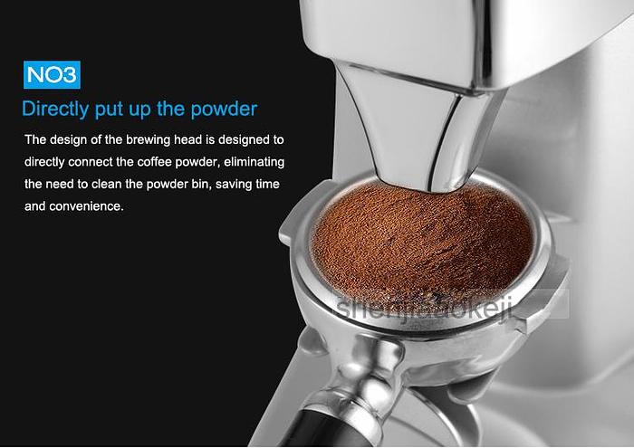 Bean grinder - coarse to fine setting
