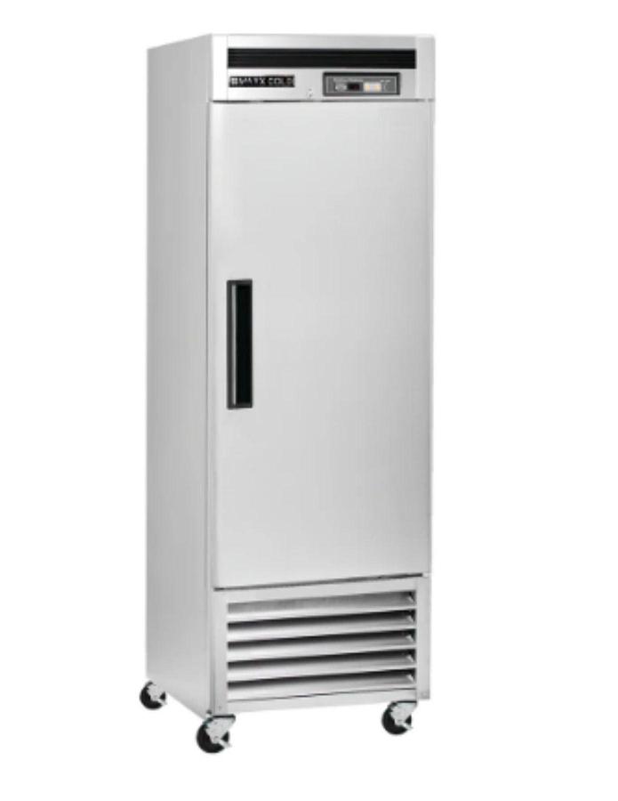 Used Maxx Cold Single Door Stainless Steel Freezer - Scratch & Dent - Model: MCF-23FDHC -SEE VIDEO