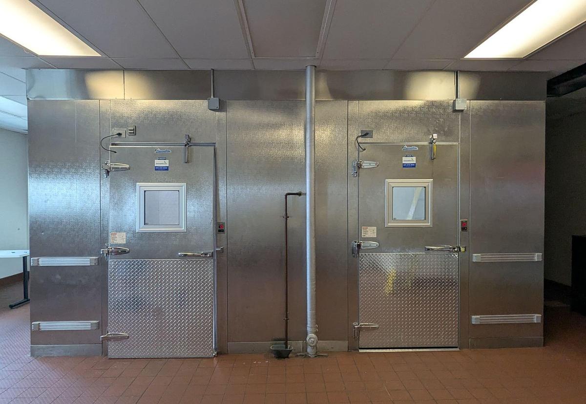Used 16' 5" x 11' 6" ThermalRite Walk-in Cooler/Freezer Combo W/Refrigeration System - OPEN TO OFFERS