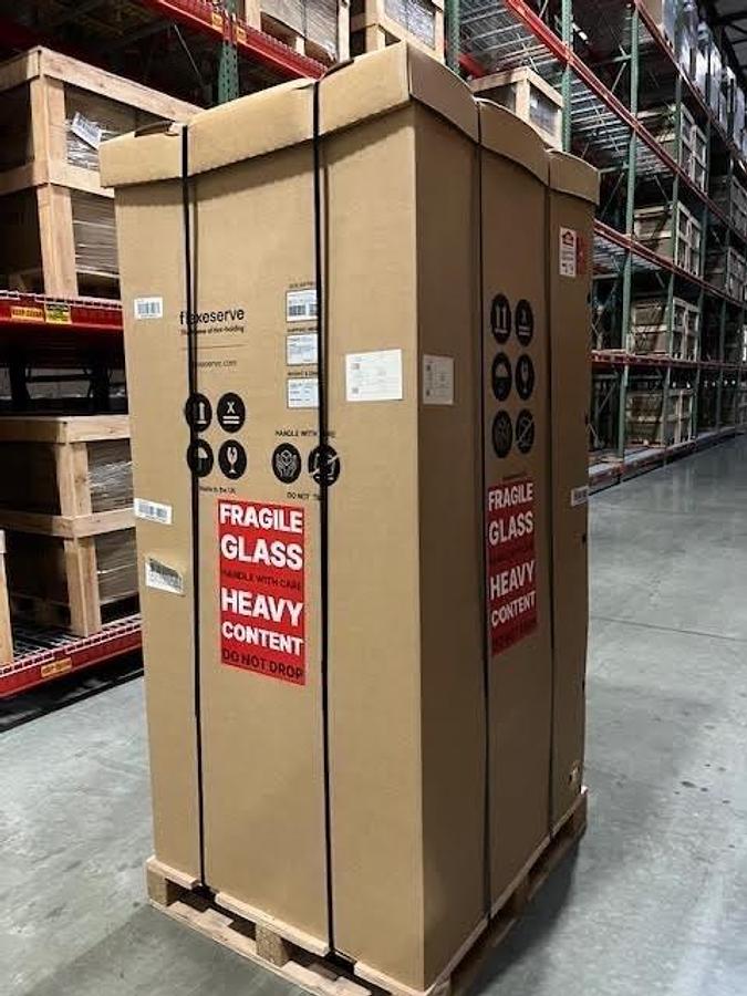 Used New Flexeserve Zone 4 heated display 1000 Square - 4 Available - BRAND NEW 