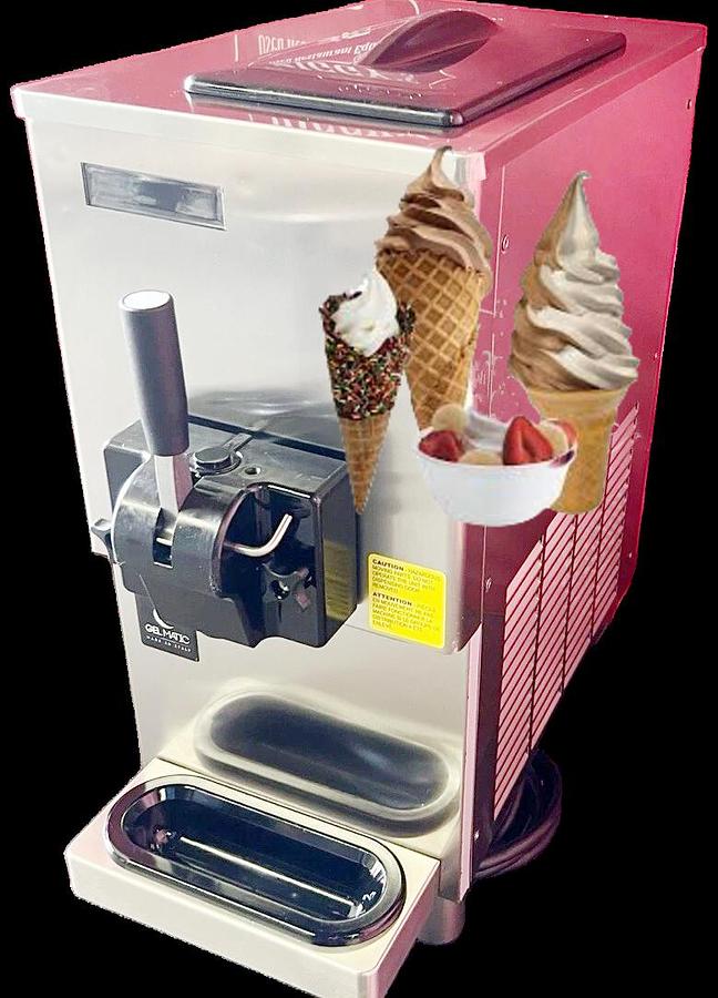 Used Gelmatic Sc Easy1 countertop ice cream gelato Machine