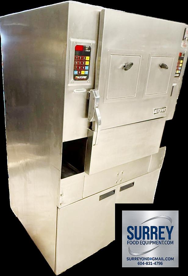 Used AutoFry MTI-40E -  6.0 Gallon Double Basket Mobile Automatic Ventless Fryer 240v/3p