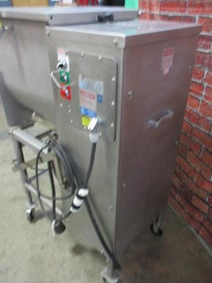 Used Biro Model AFMG-24 Commercial Meat Mixer/Grinder With Foot Pedal 