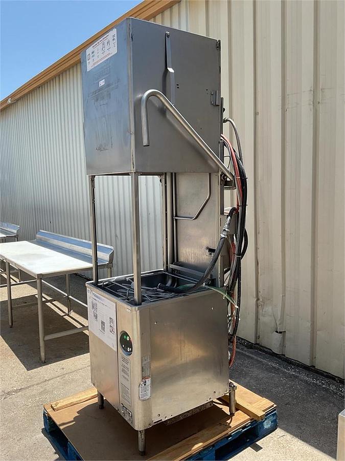 Used Ventless Hobart High Temp Door Type Dishwasher - Hobart AM 15 SVLT