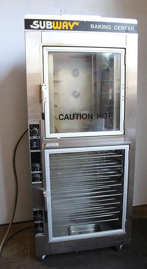 Used Subway NuVu OP-2FM Convection Oven / Proofer Combo – Electric - 