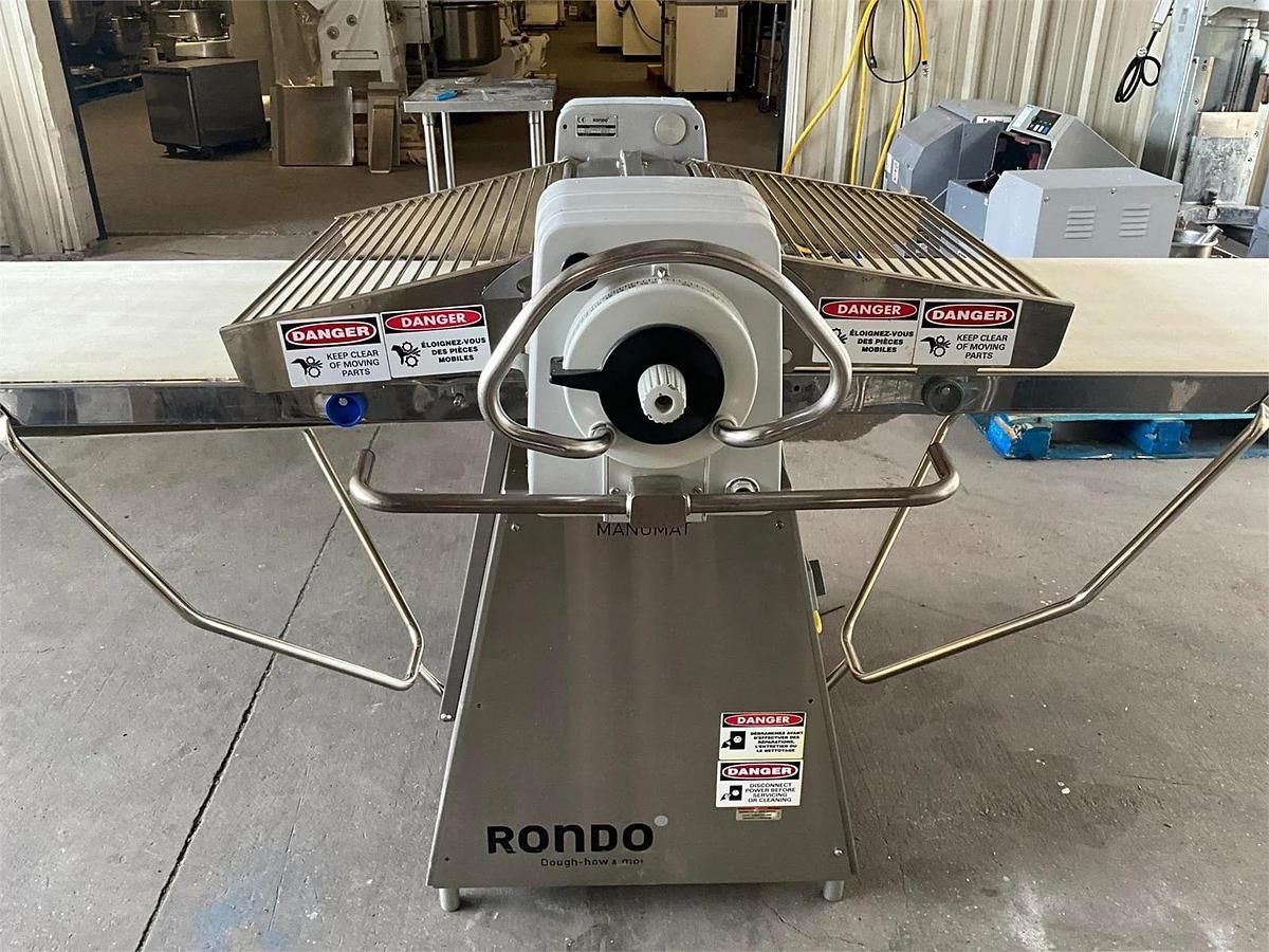 Used Rondo butterfly dough reversible sheeter SC0677