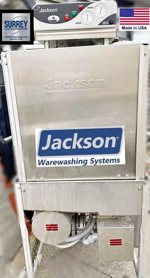 Used Jackson Low Temp Pass Thru Dishwasher 