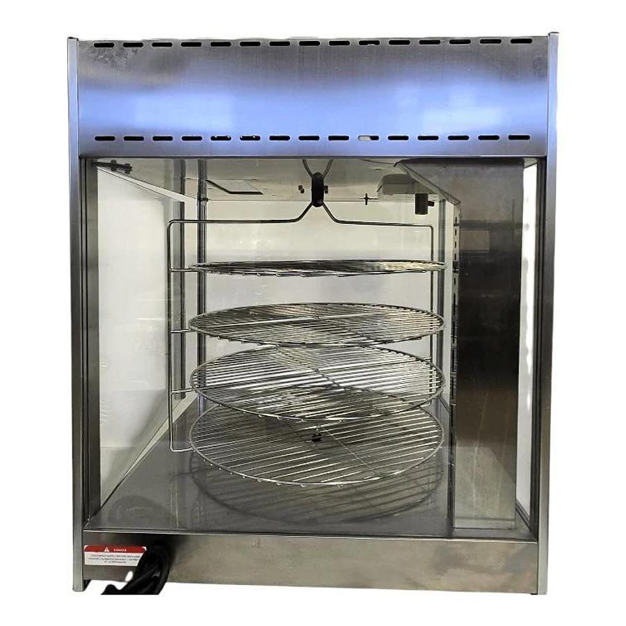 Used Omcan DW-CN-0457-SS Display Pizza Warmer - 18"