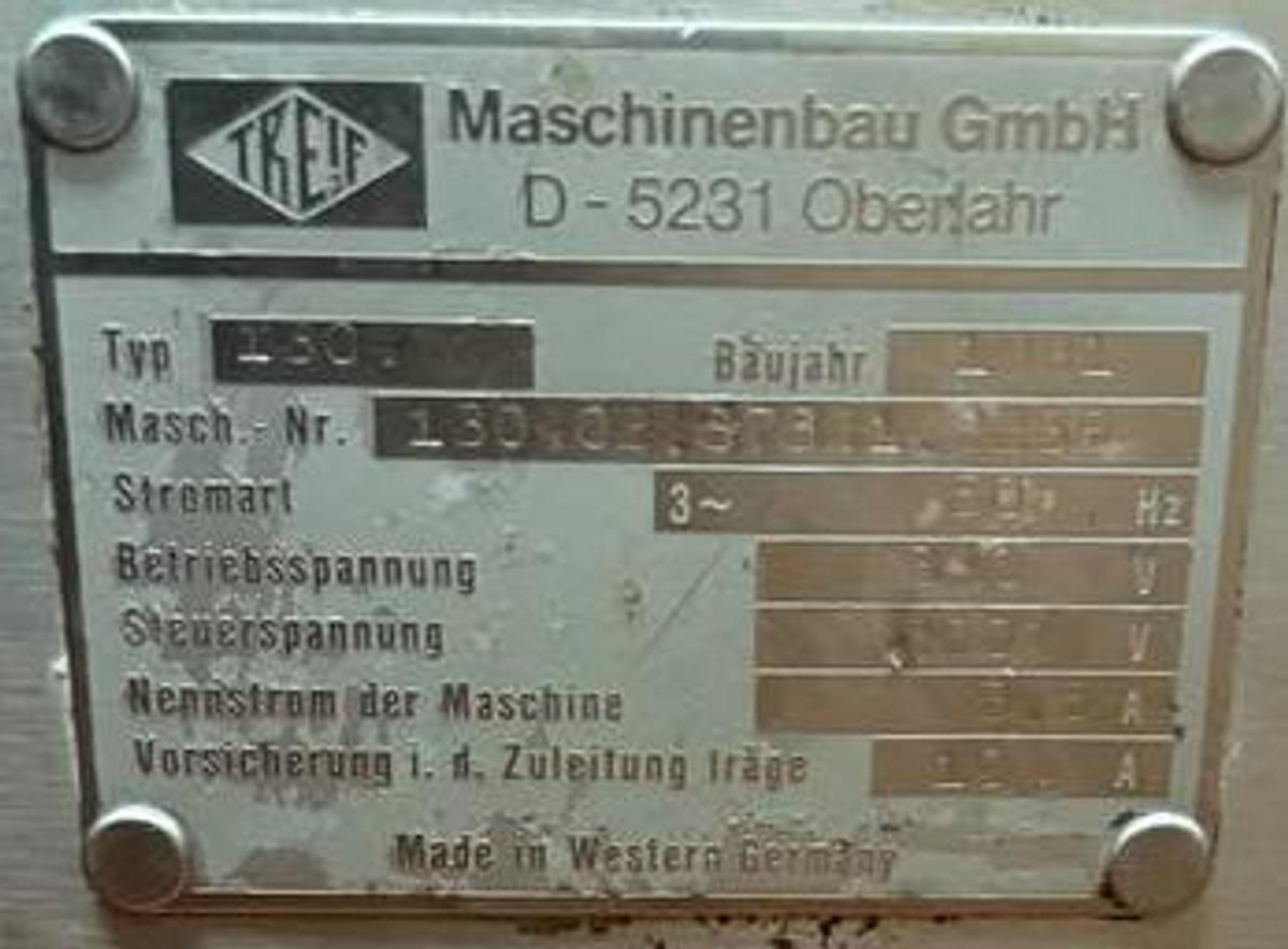 Used TREIF Commercial Slicer/Dicer Machine