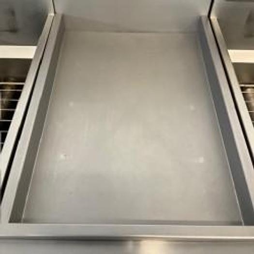 Refurbished Vulcan Double 65lb Natural Gas Fryer & Dump Station 1GR65