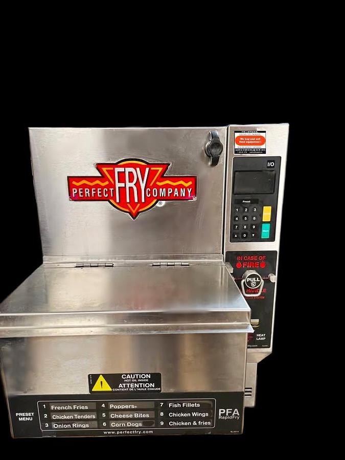 Used PERFECT FRY AUTOMATIC VENTLESS FRYER MODEL PFA