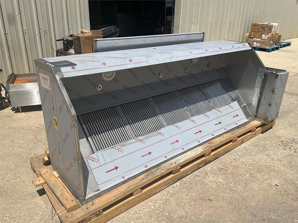Used Never been install CaptiveAire 96” vent hood