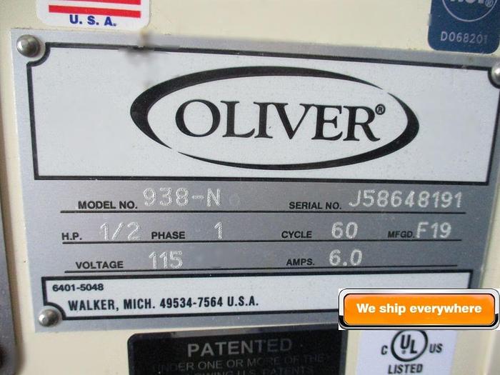 Used Oliver 938-N Bread Slicer