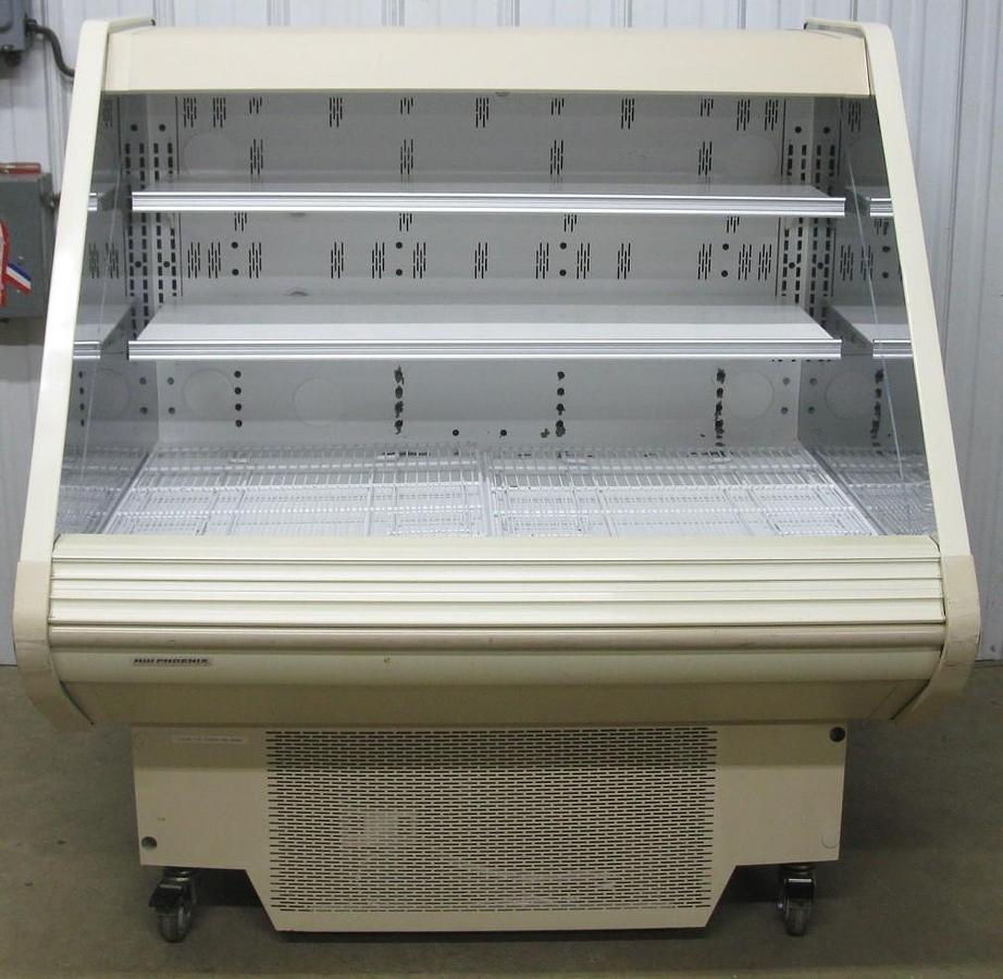 Used Hill Phoenix 4’ Open Display Refrigerated Cooler 