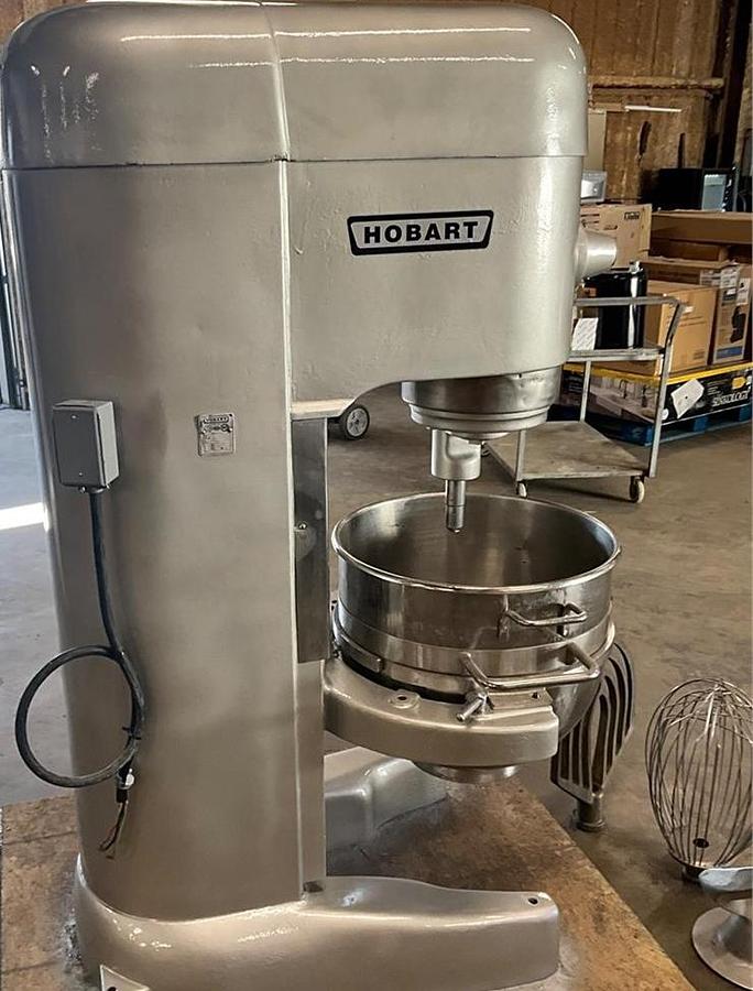 Used Hobart 80 qt mixer - moel M802