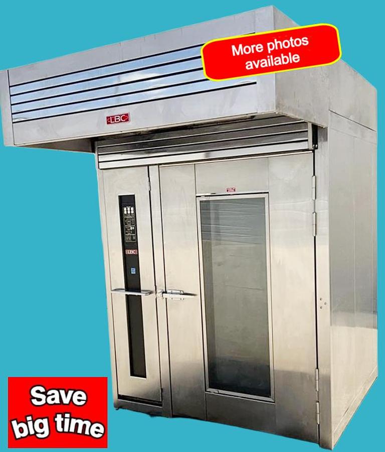 Used 2021 LBC gas double rack oven steam injected